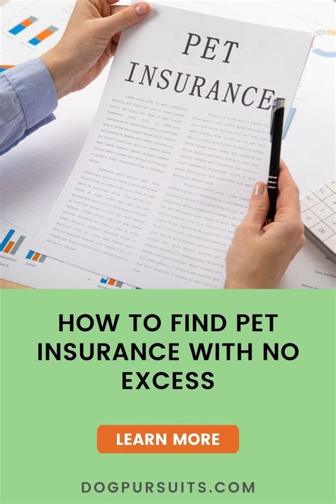 pet insurance no excess benefits.